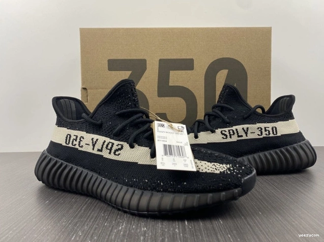 Yeezy White Core Adidas Boost BY1604 Black V2 350 1022